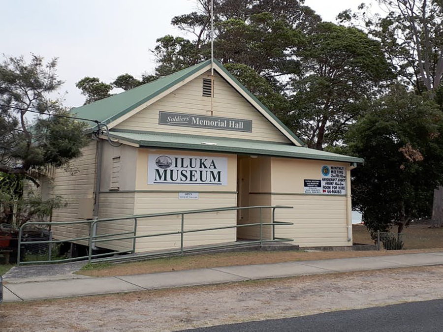 exterior of Iluka Museum